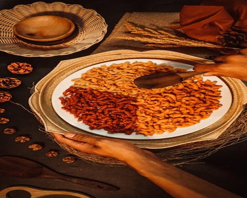 Bekal makanan sehat di meja kerja